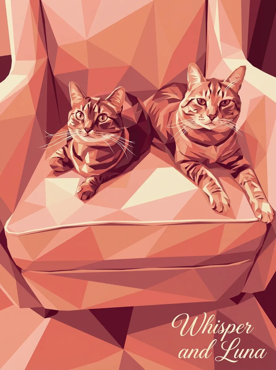 Artwork of Whisper and Luna