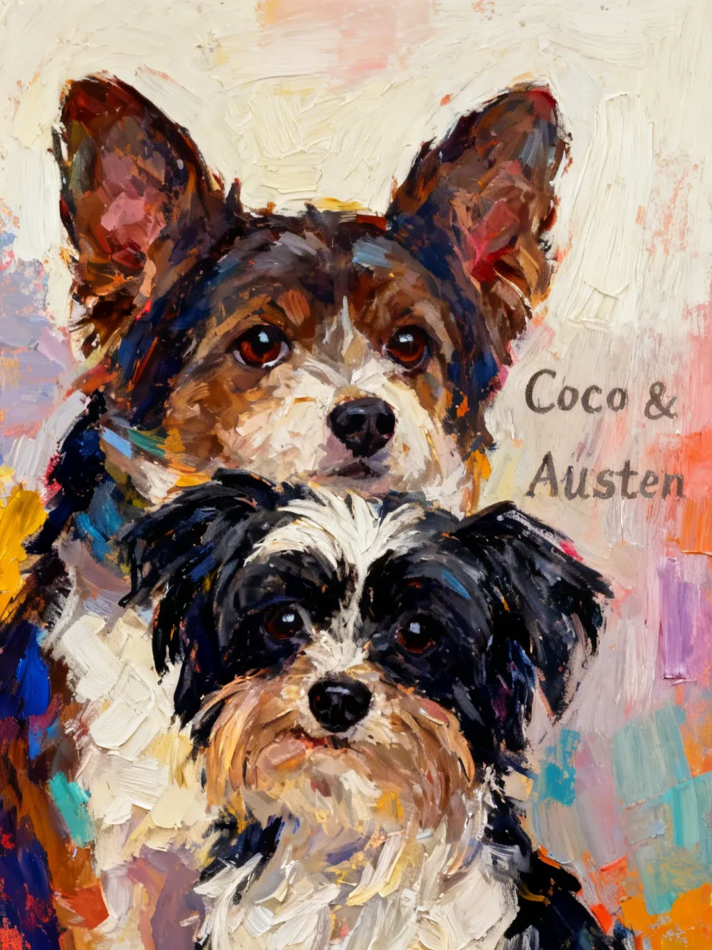 Artwork of Coco & Austen
