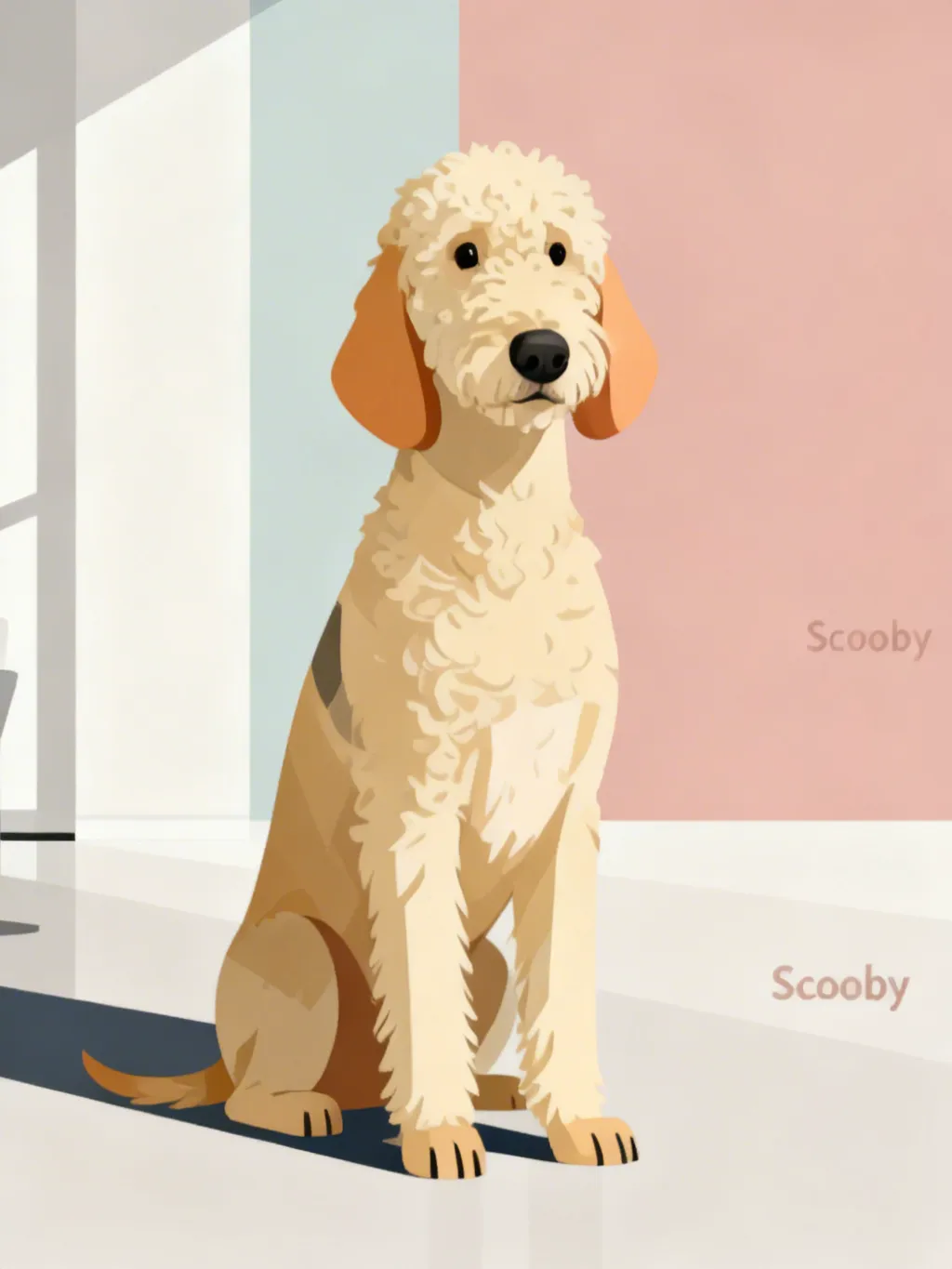 Artwork of Scooby