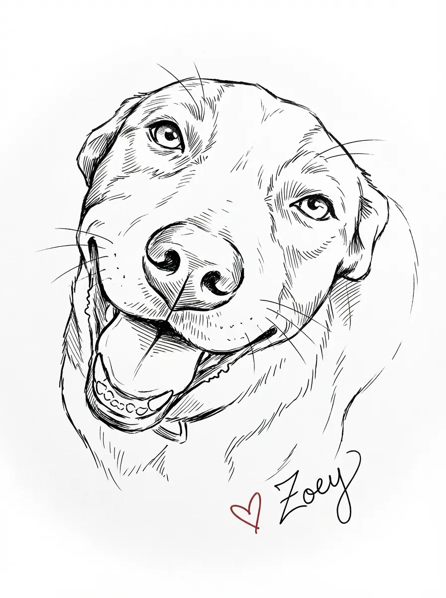 Artwork of Zoey