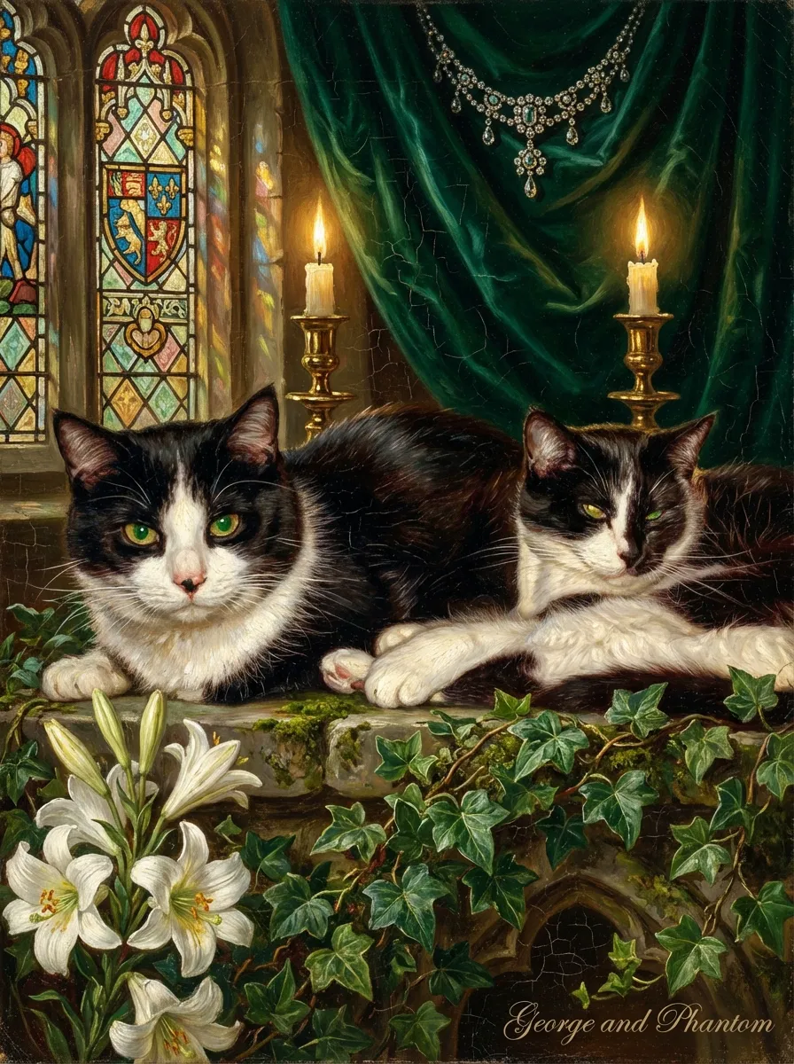 Artwork of George and Phantom