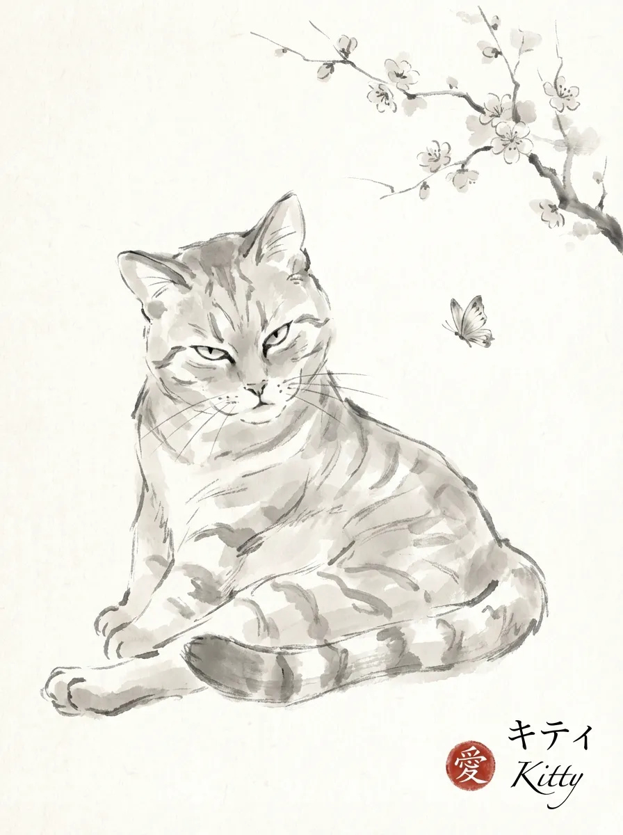 Artwork of Kitty