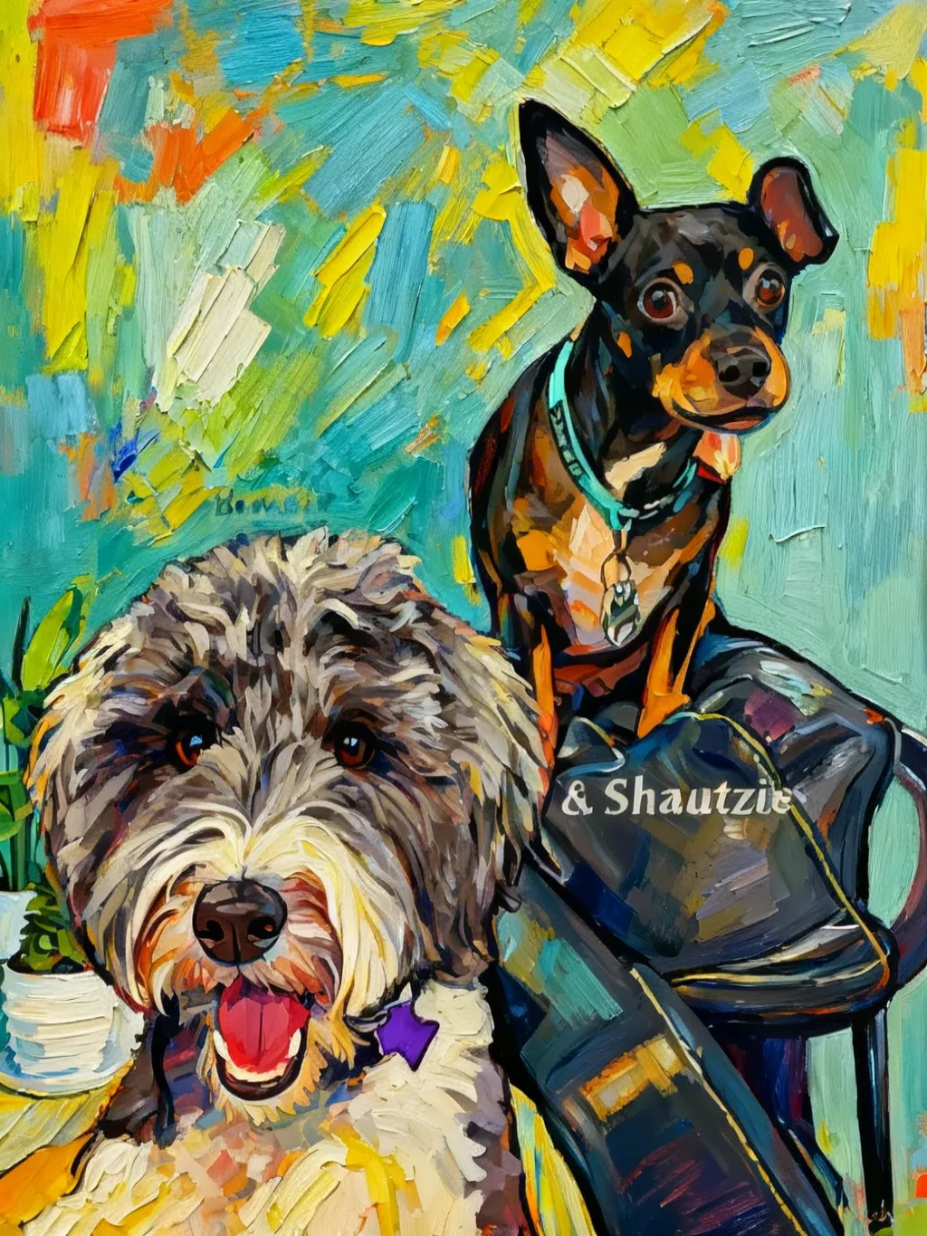 Artwork of Bowen & Shautzie