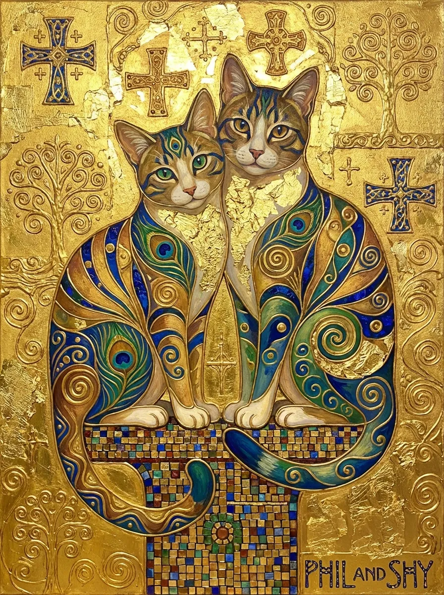 Artwork of Phil and Shy