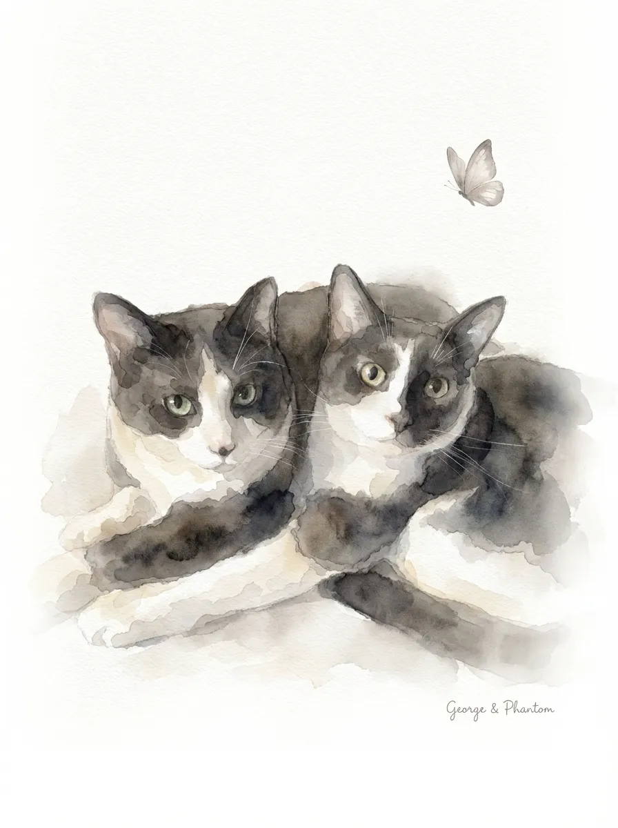 Artwork of George & Phantom