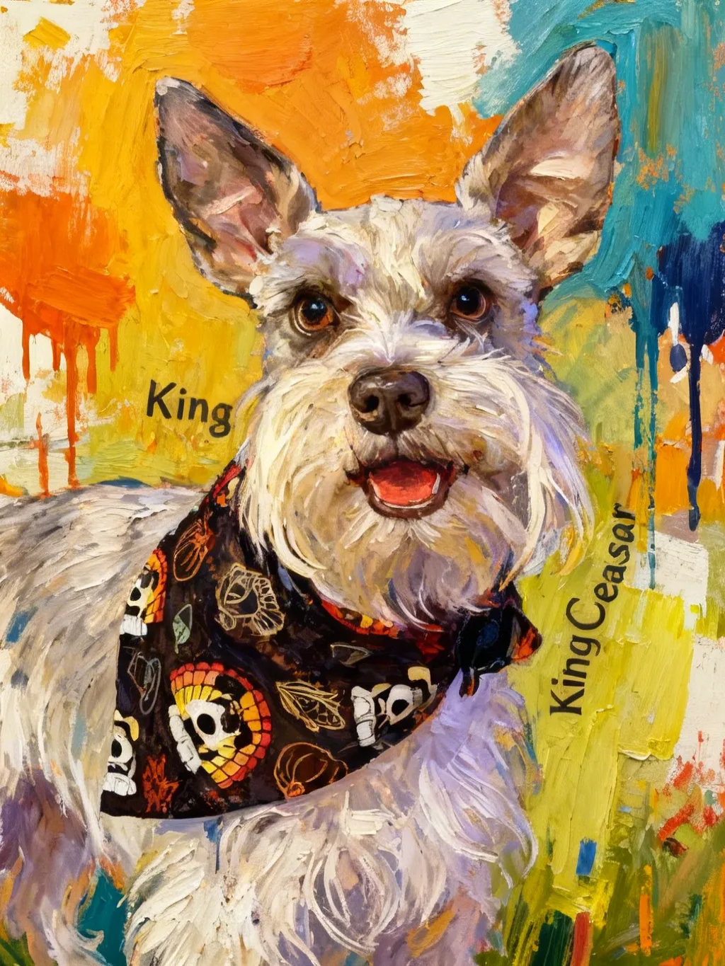 Artwork of King Ceasar