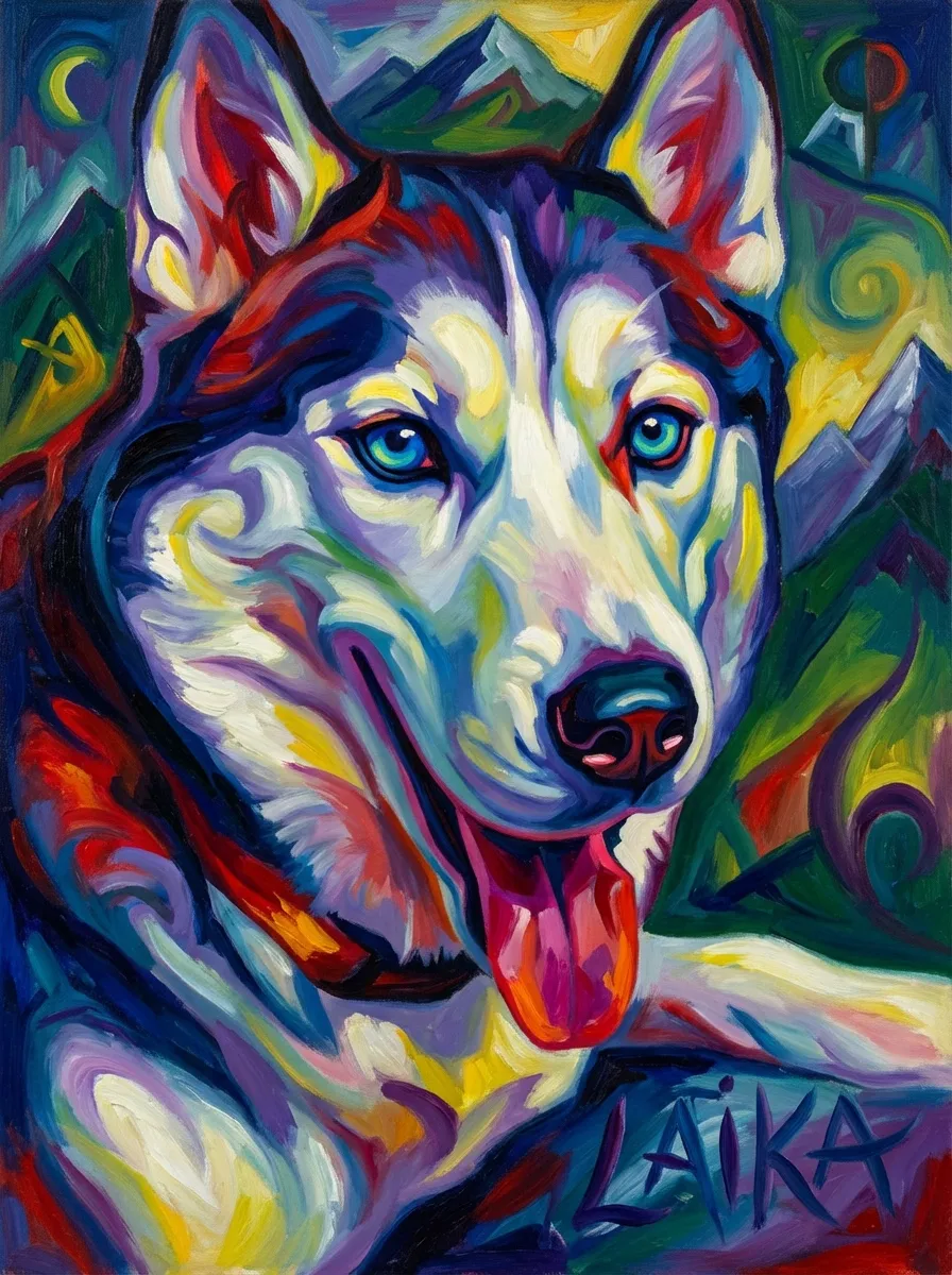 Artwork of Laika