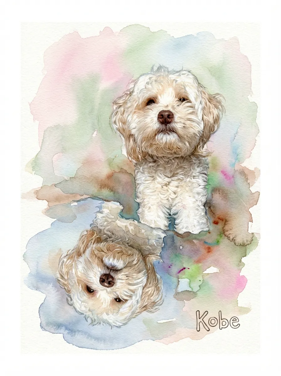 Kobe in Pastel Reverie