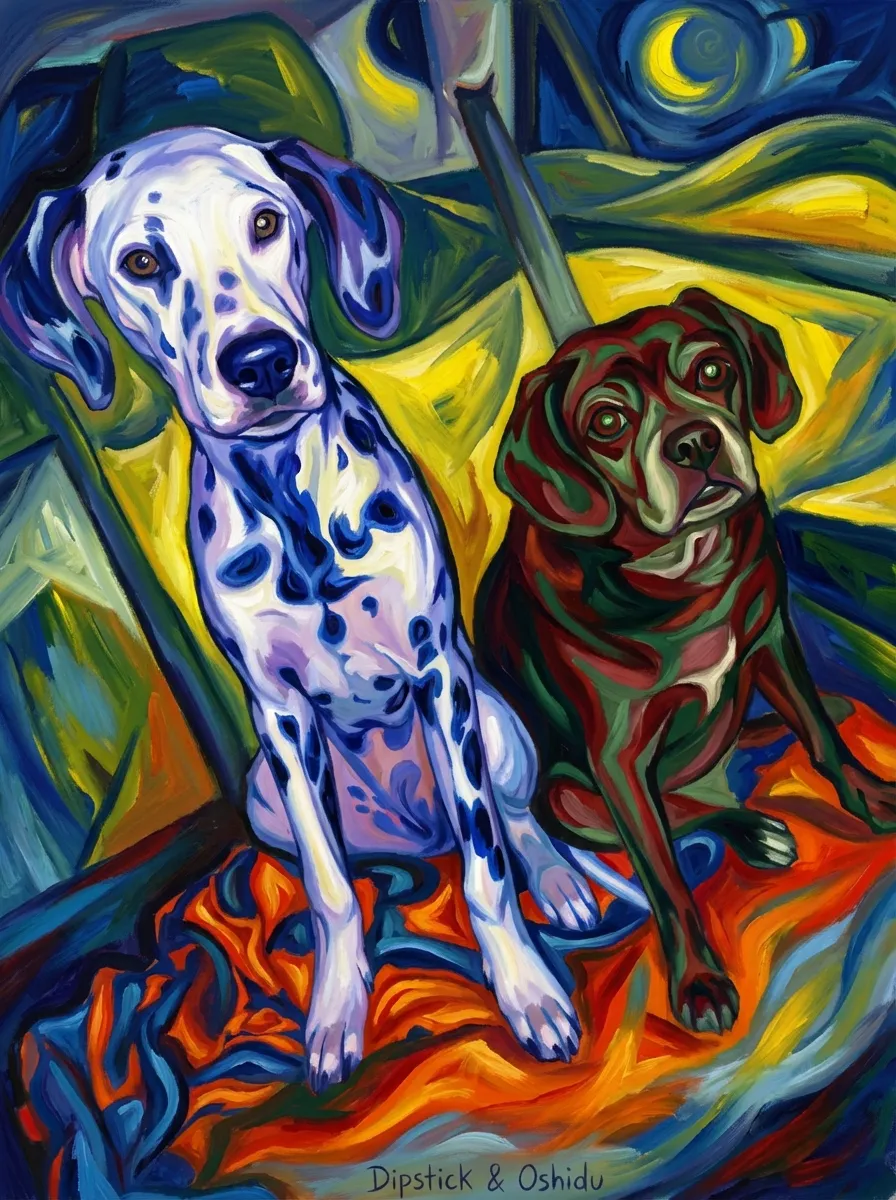 Artwork of Dipstick & Oshidu