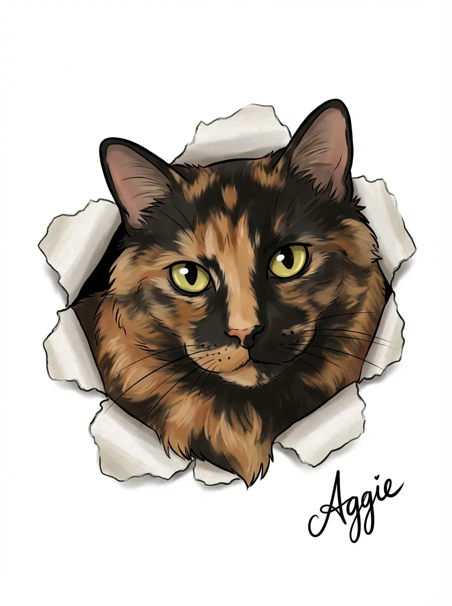 Artwork of Aggie