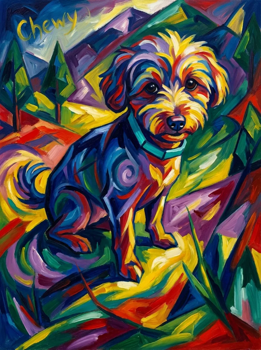 Chewy's Prismatic Gaze