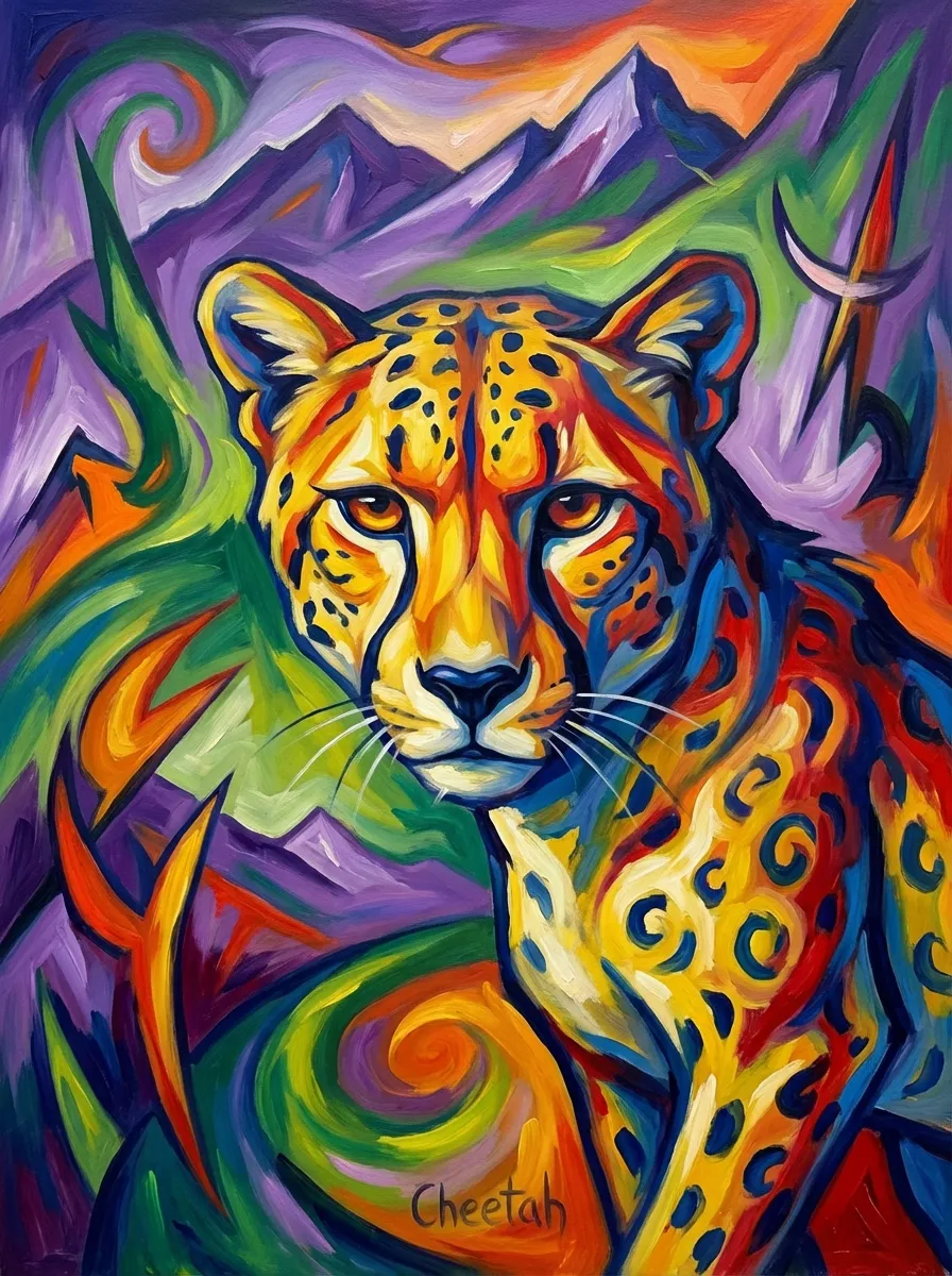 Artwork of Cheetah