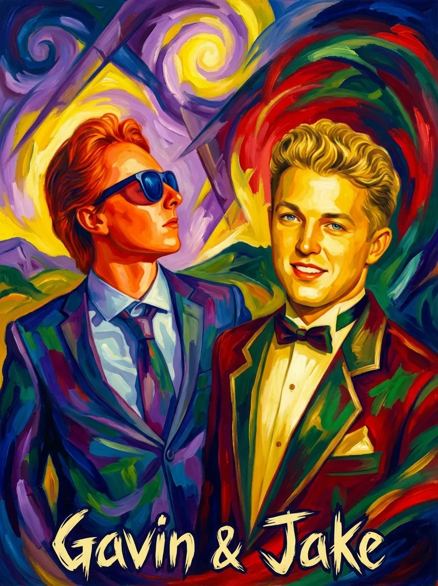 Artwork of Gavin & Jake