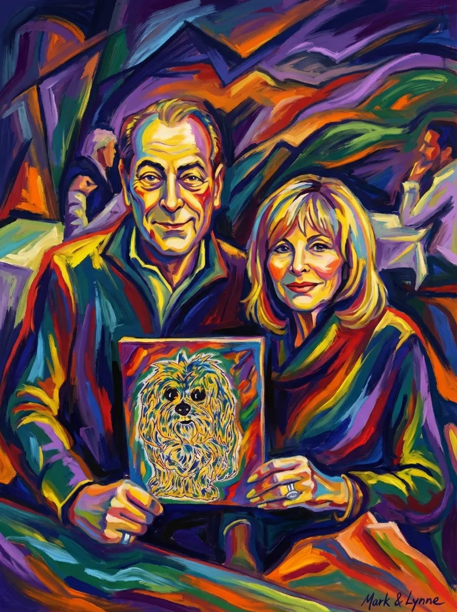 Artwork of Mark & Lynne