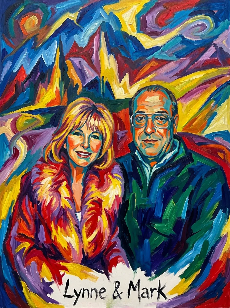 Artwork of Lynne & Mark