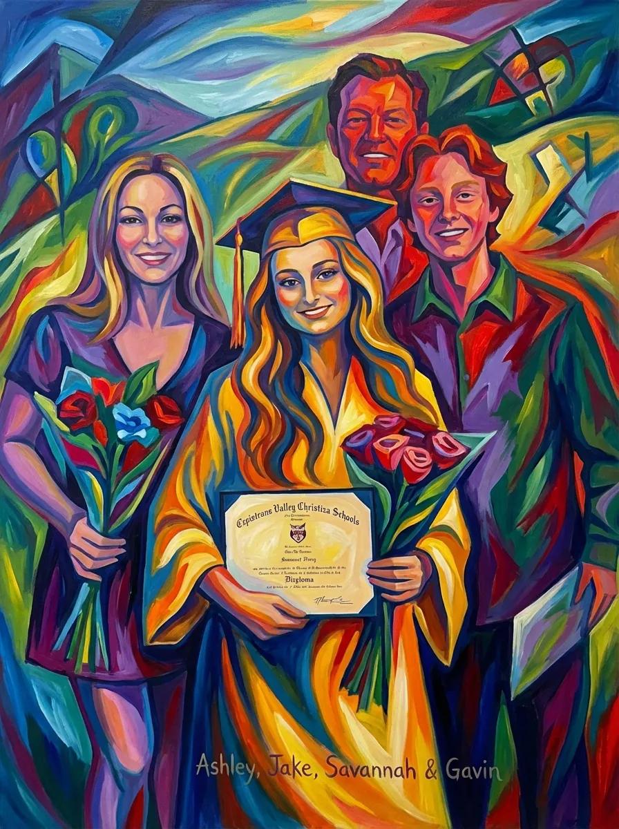 A Family's Golden Moment