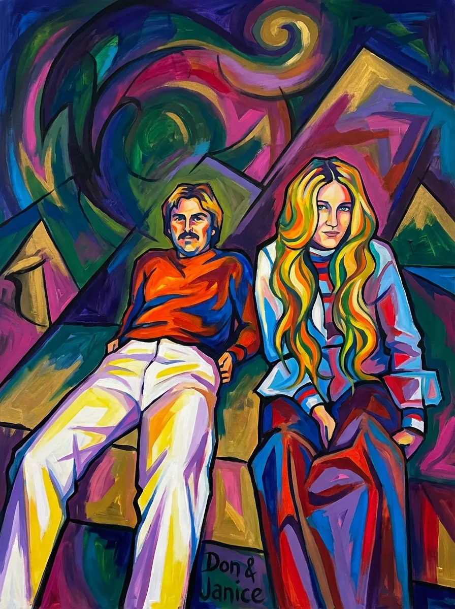Artwork of Don & Janice
