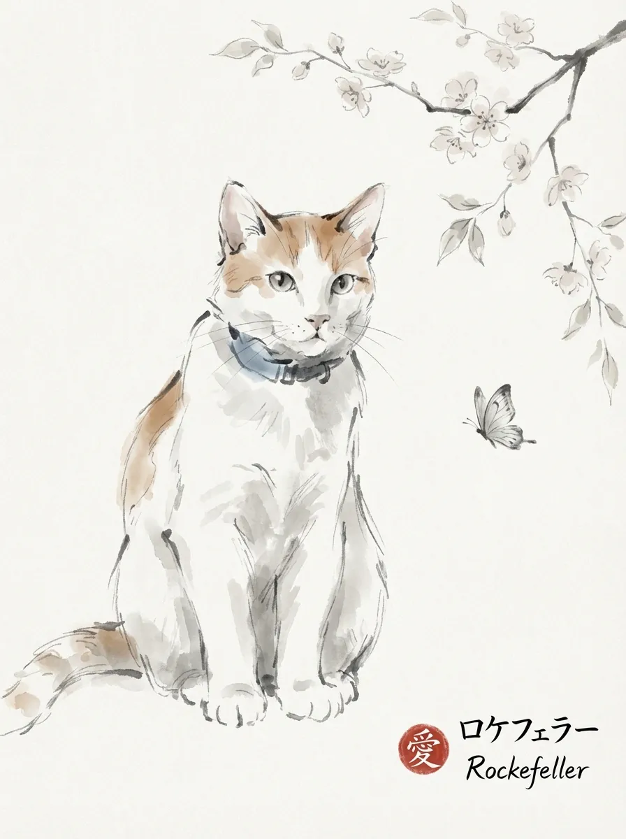 Artwork of Rockefeller