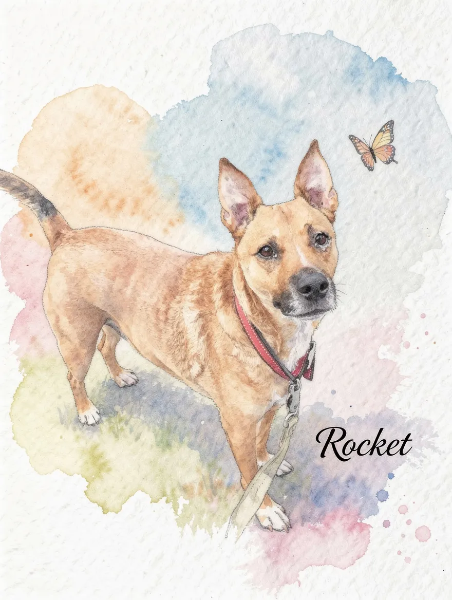 Artwork of Rocket