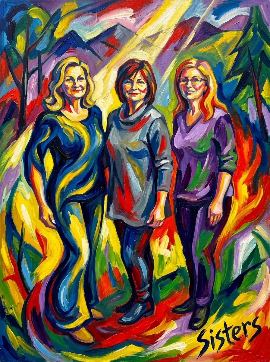 Artwork of Sisters