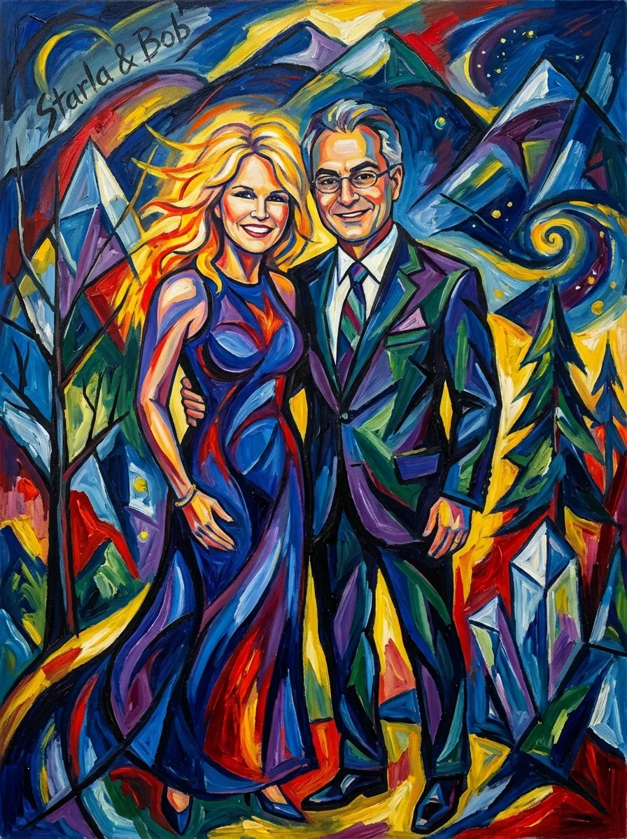 Artwork of Starla & Bob