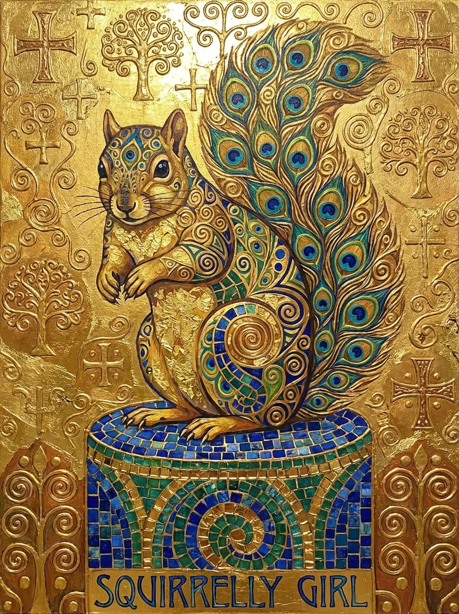 Artwork of Squirrelly Girl