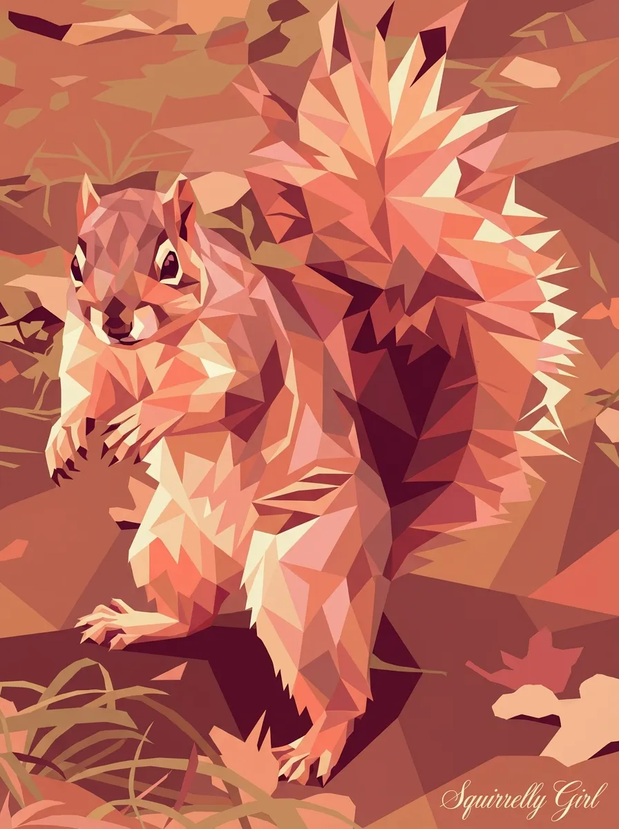 Artwork of Squirrelly Girl