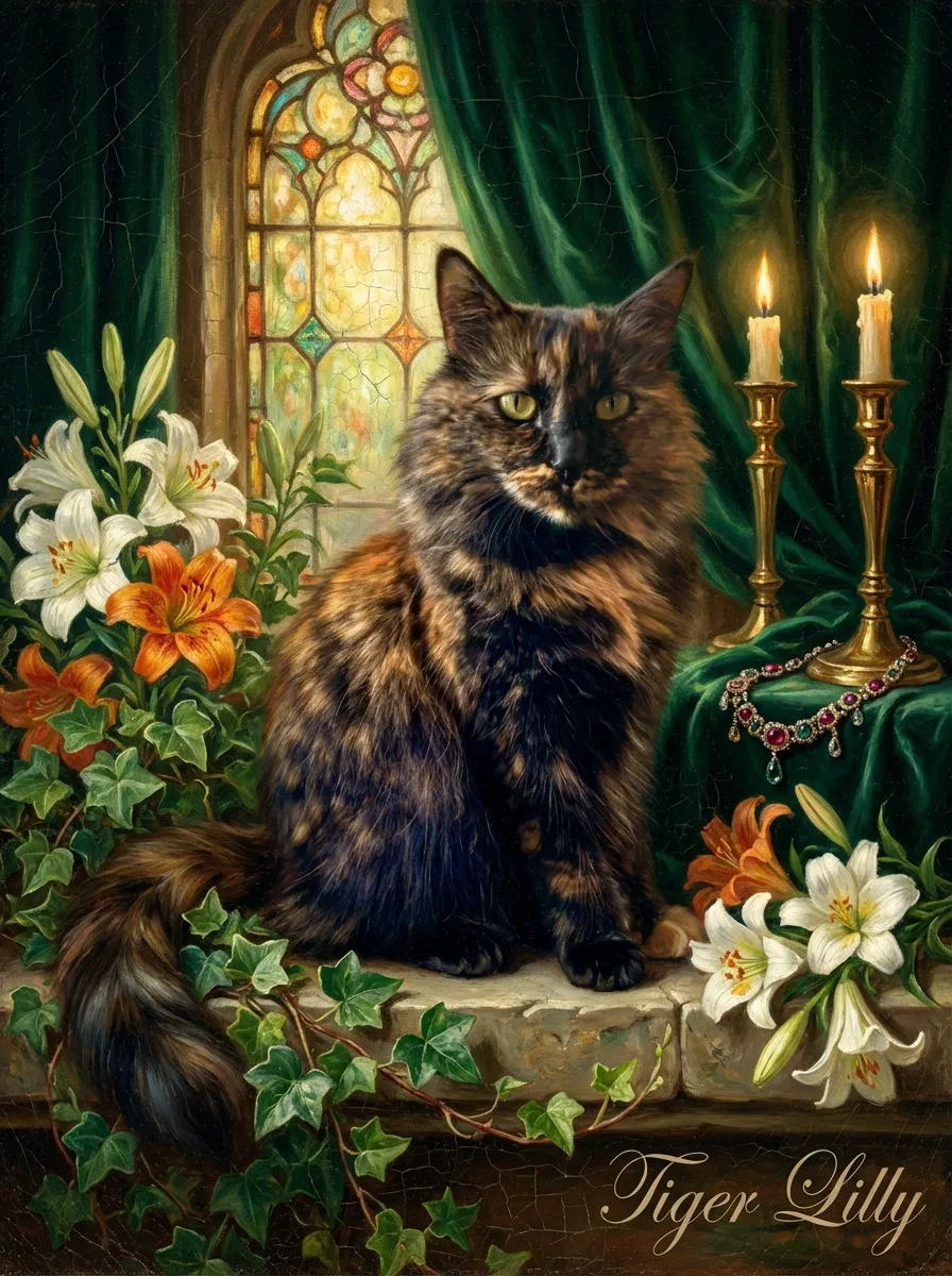 Artwork of Tiger Lilly