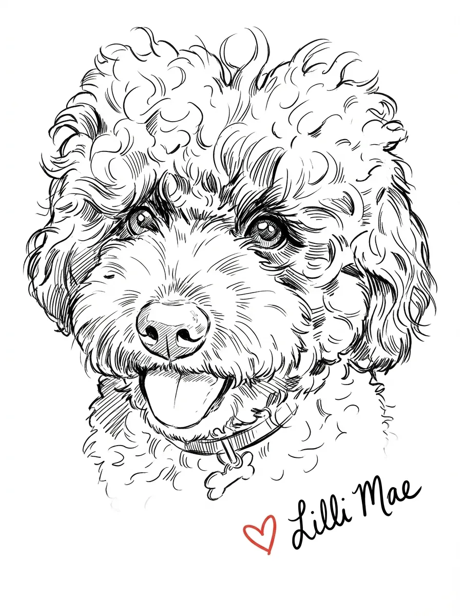 Lilli Mae's Gentle Gaze