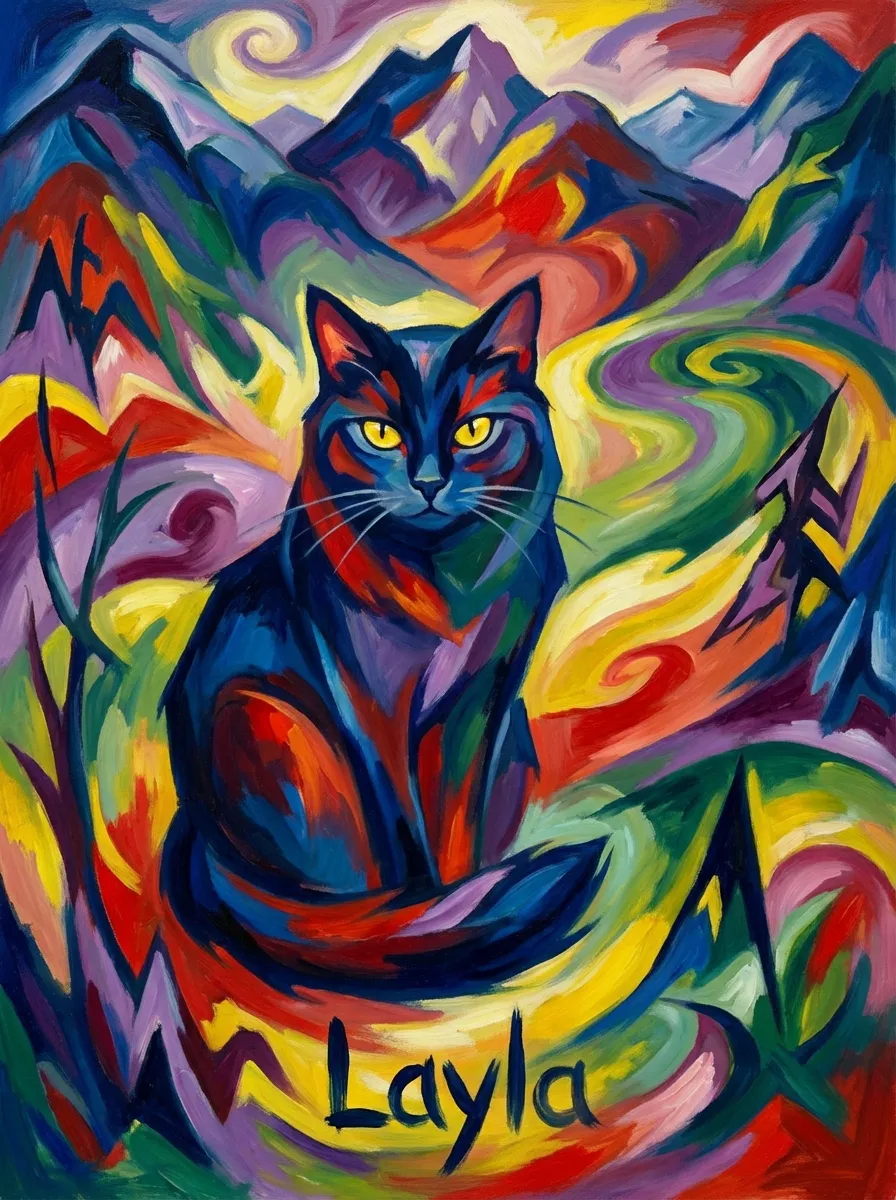 Layla, Enigmatic Gaze