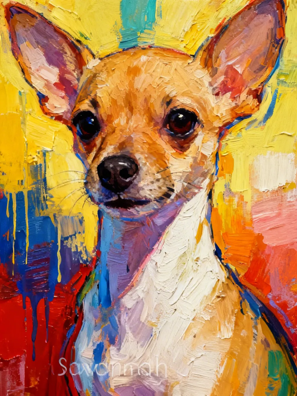 Savannah's Soulful Gaze