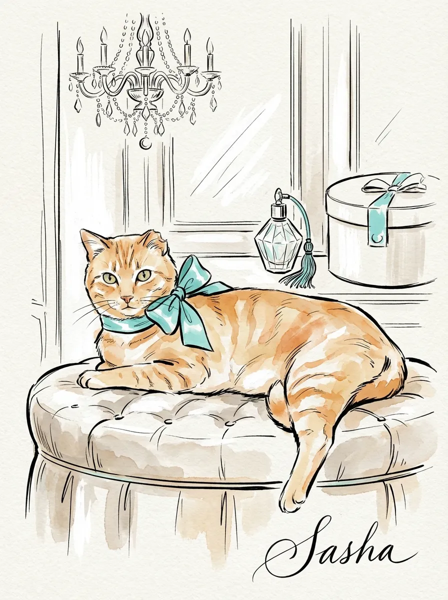 Sasha in Aqua Repose