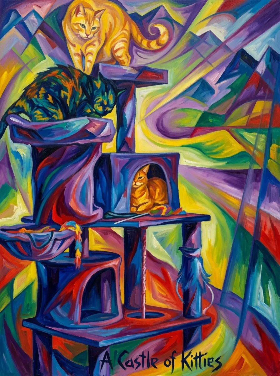 A Feline Castle Reverie