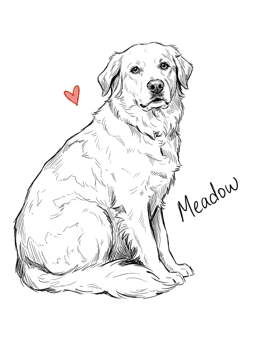 Meadow's Gentle Gaze