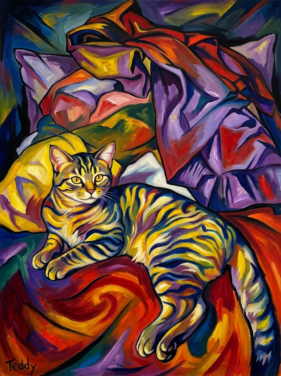 Teddy in Luminous Repose