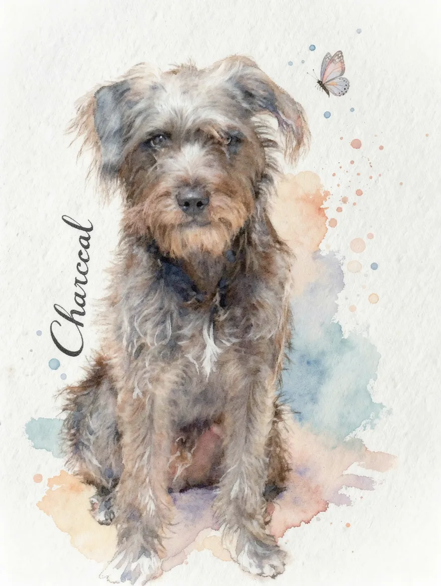 Charcoal's Soft Reverie