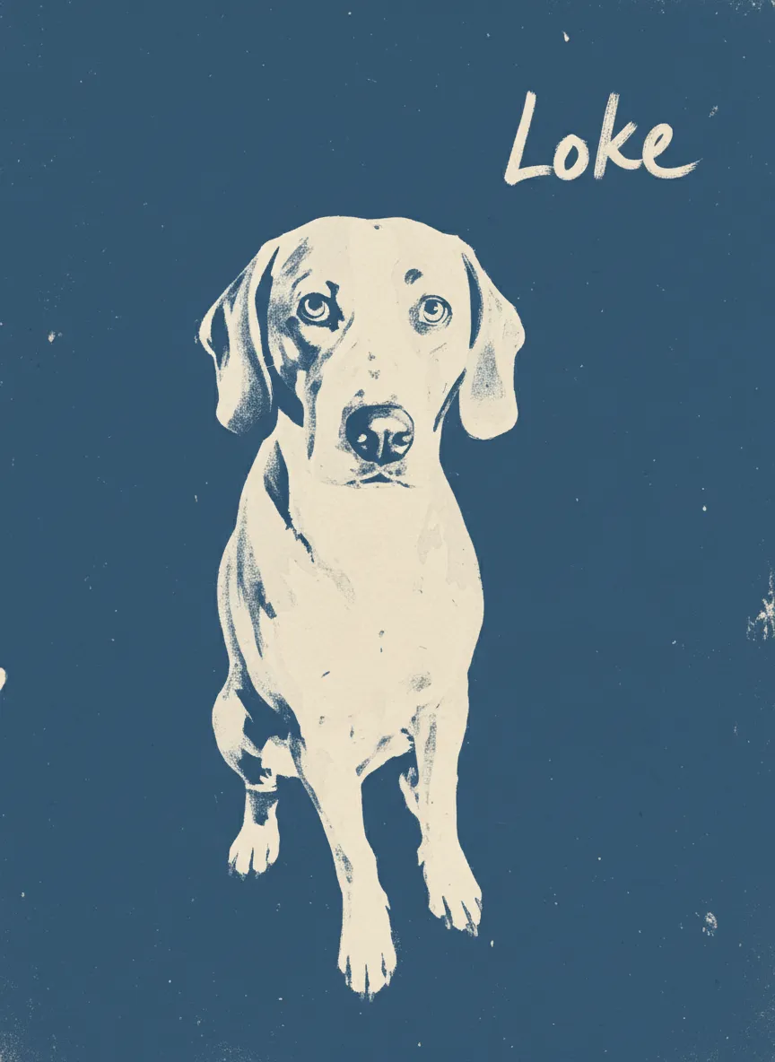 Loke, A Blue Contemplation