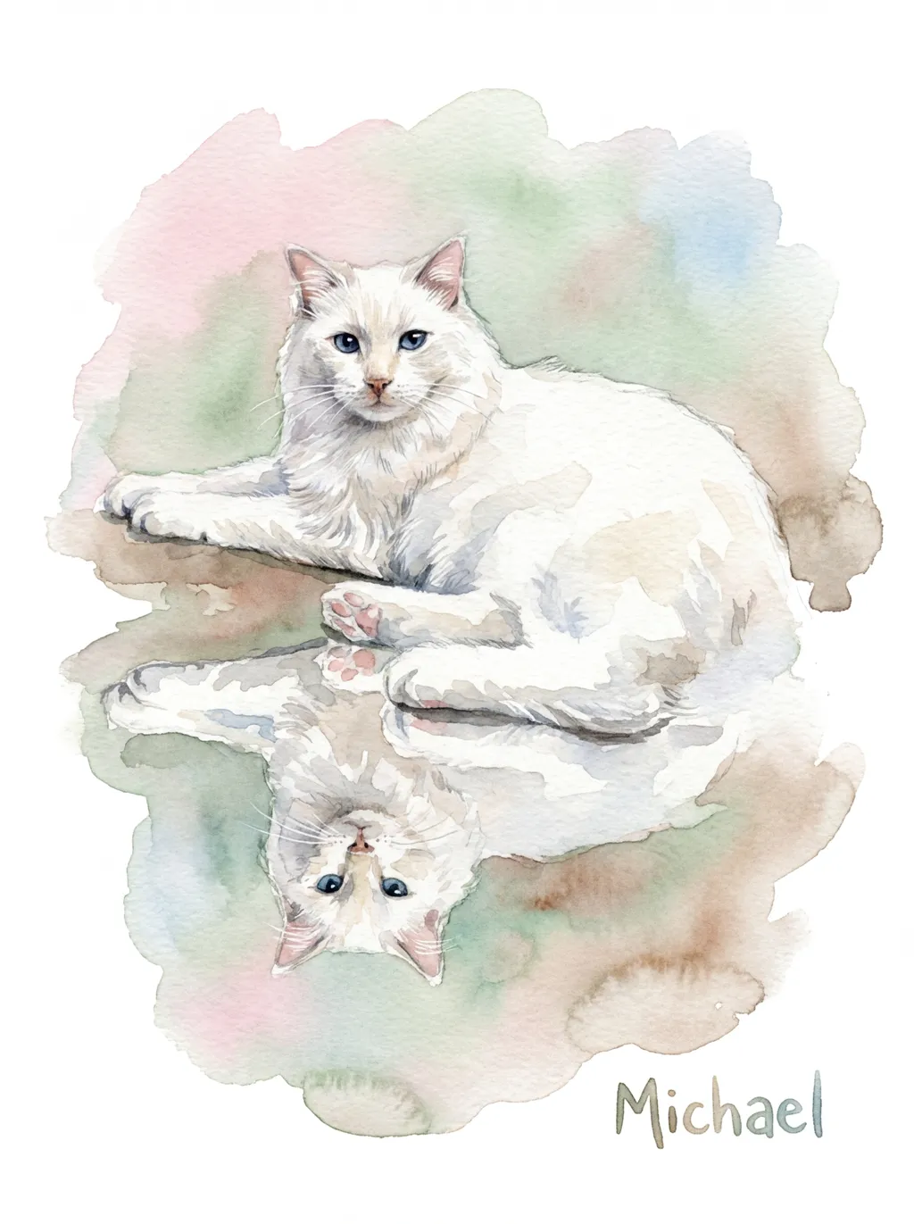 Michael, Reflected Stillness