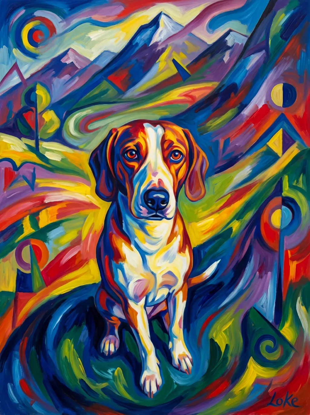 The Mountain Gaze of Loke