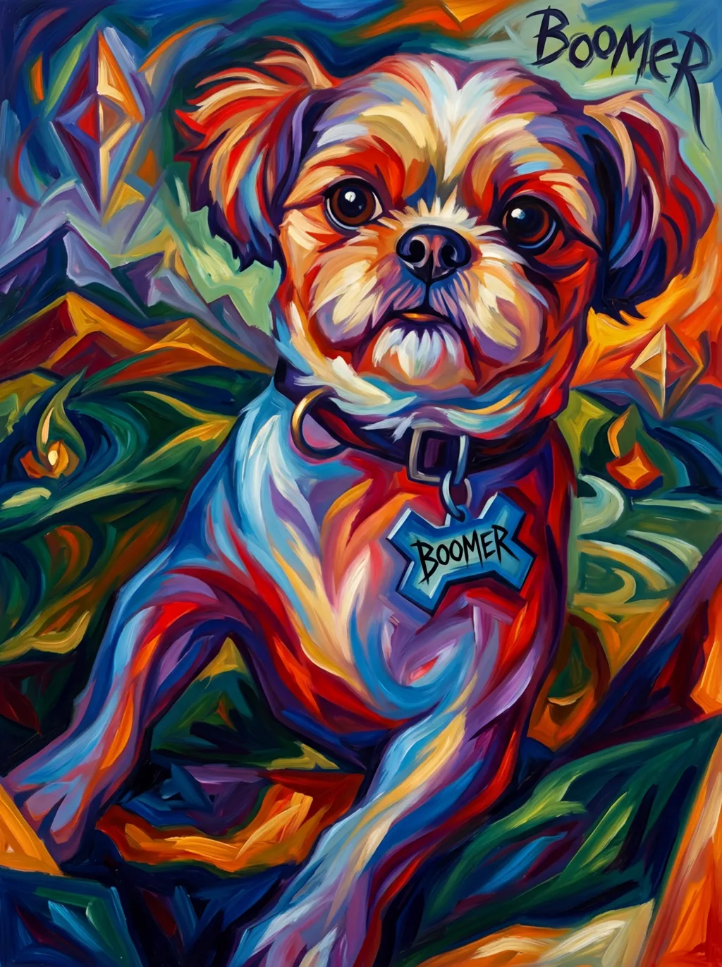 Boomer's Radiant Demeanor