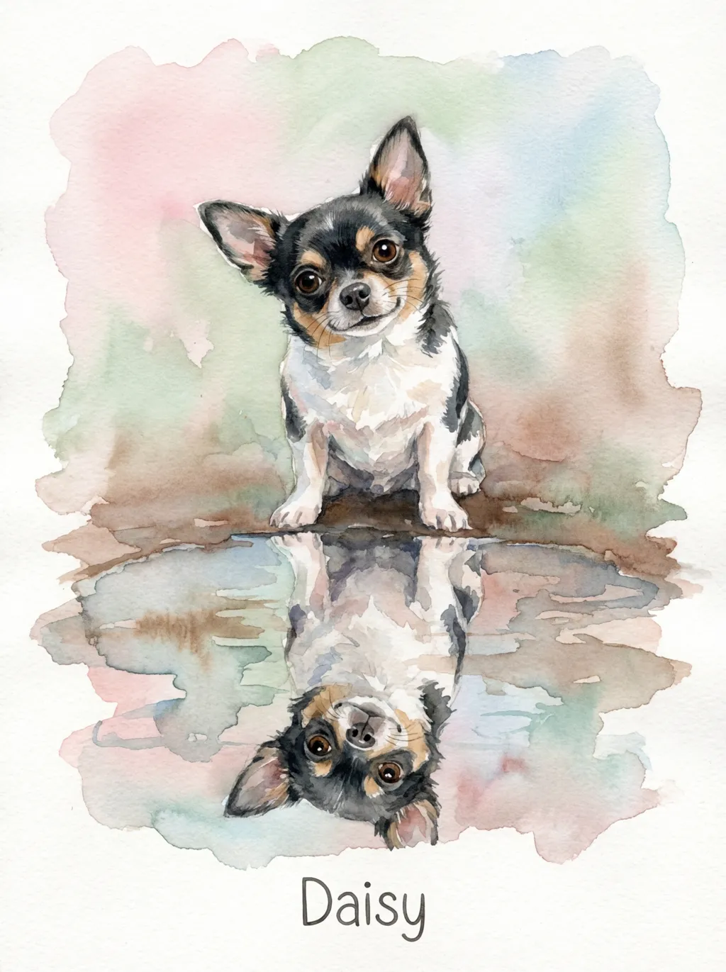 Daisy's Still Reflection