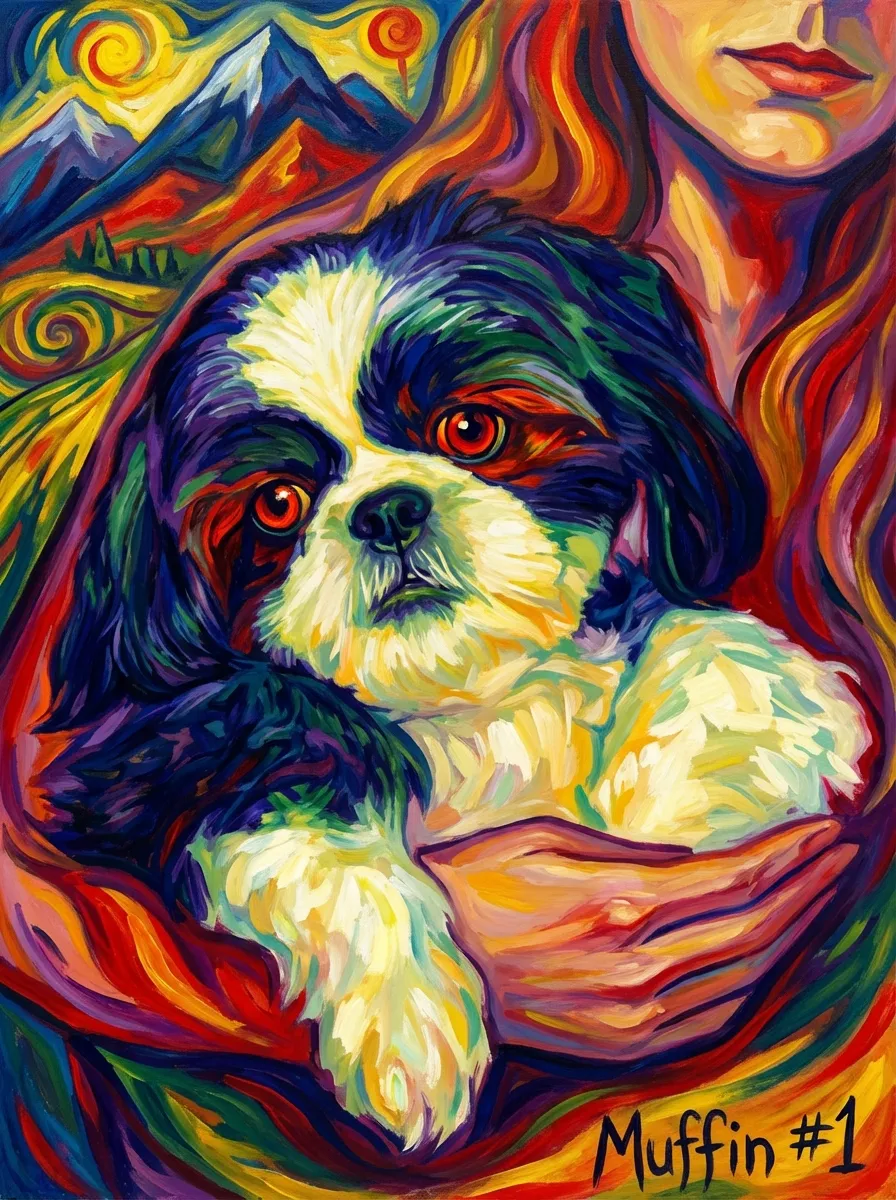 The Vibrant Reverie of Muffin