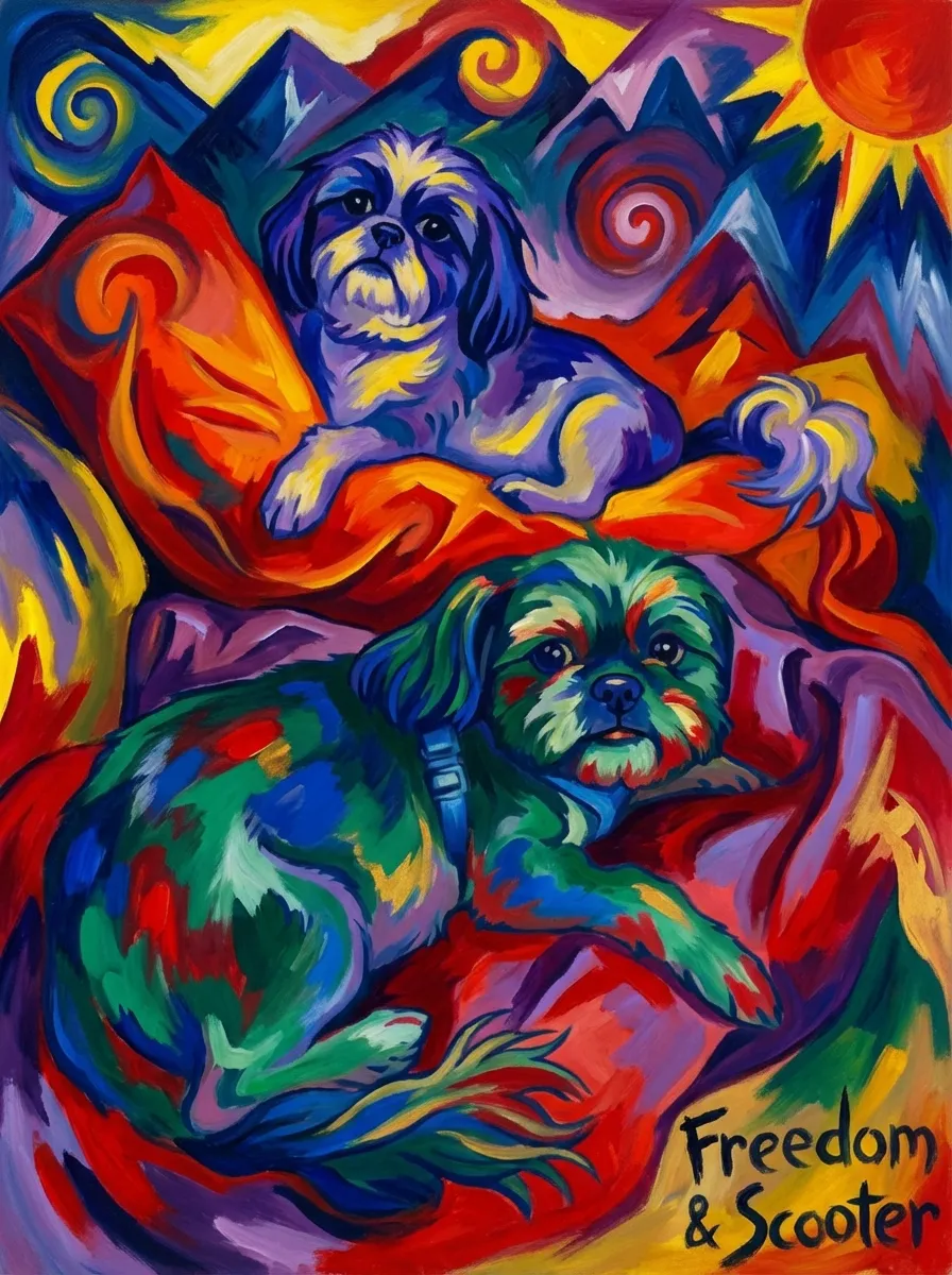 Freedom and Scooter, Chromatic Repose