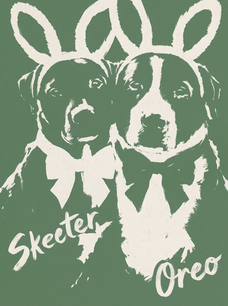 Skeeter and Oreo, Verdant Studies