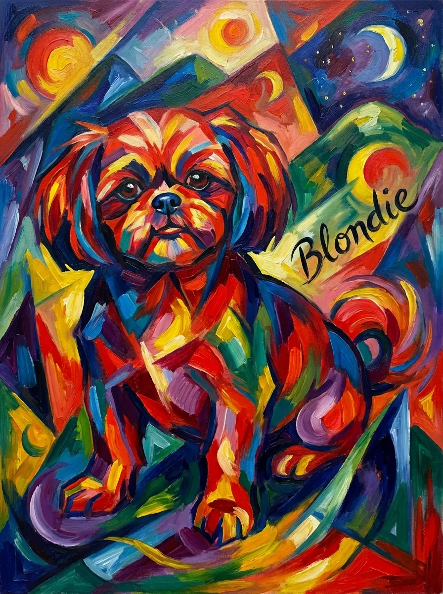 A Chromatic Portrait of Blondie