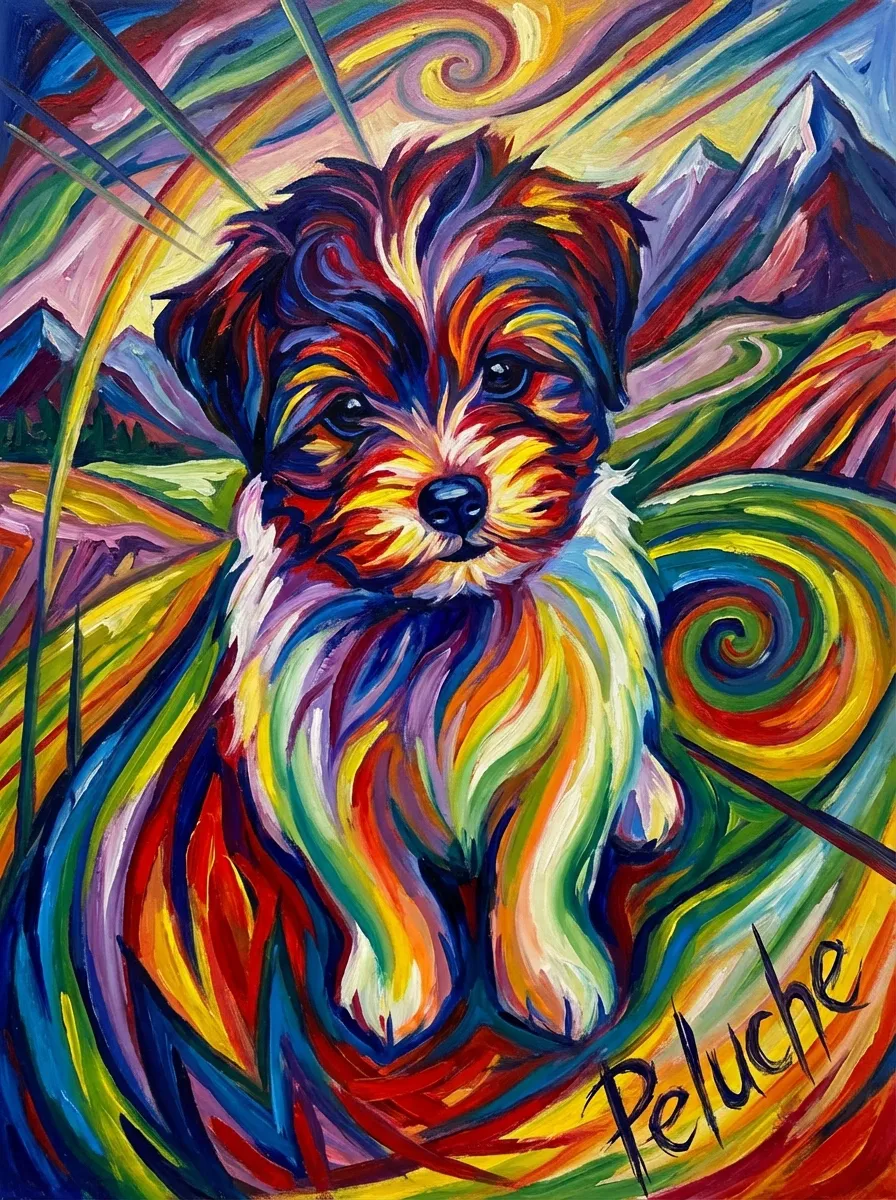 Peluche's Luminous Spirit