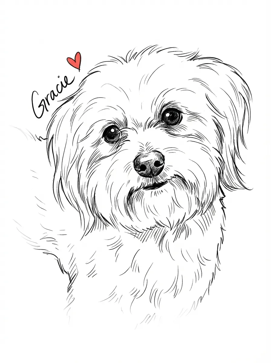 Gracie's Gentle Gaze