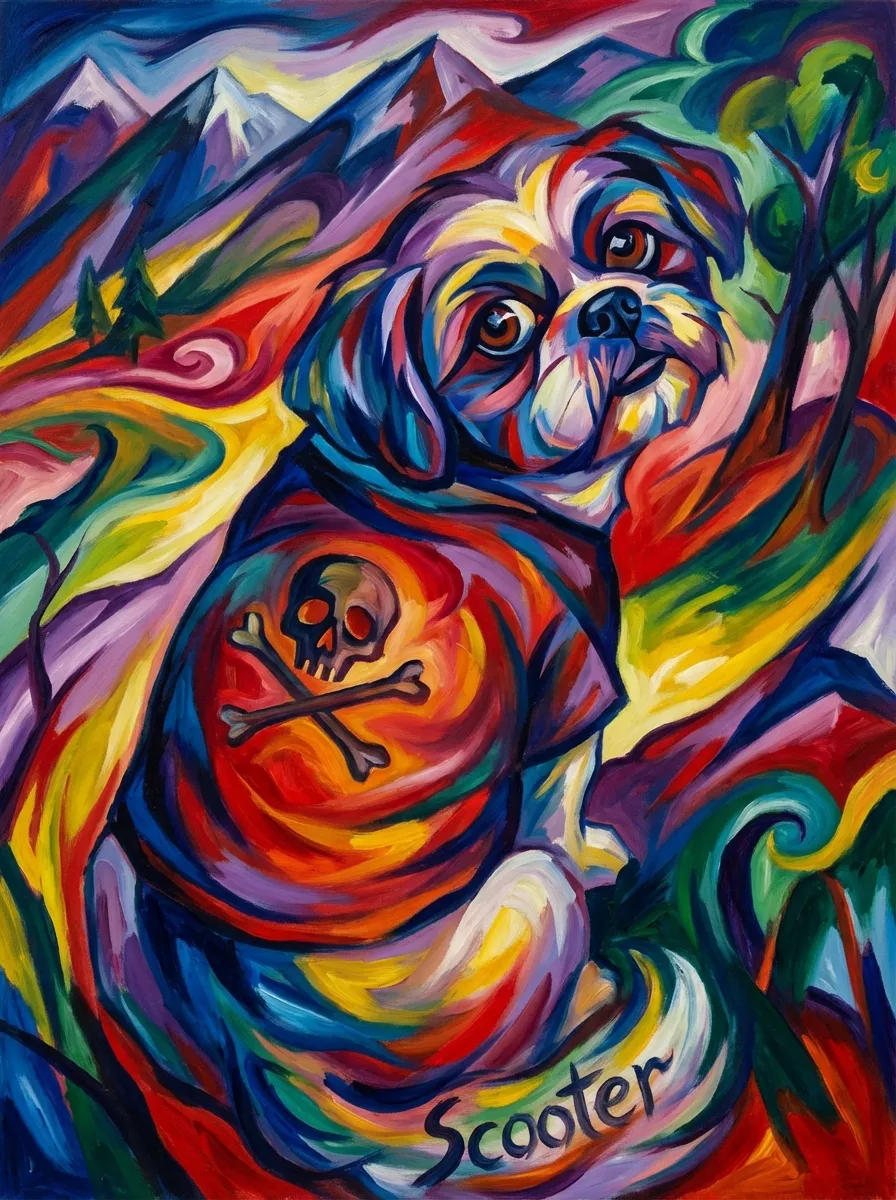 Mountain Reverie with Scooter