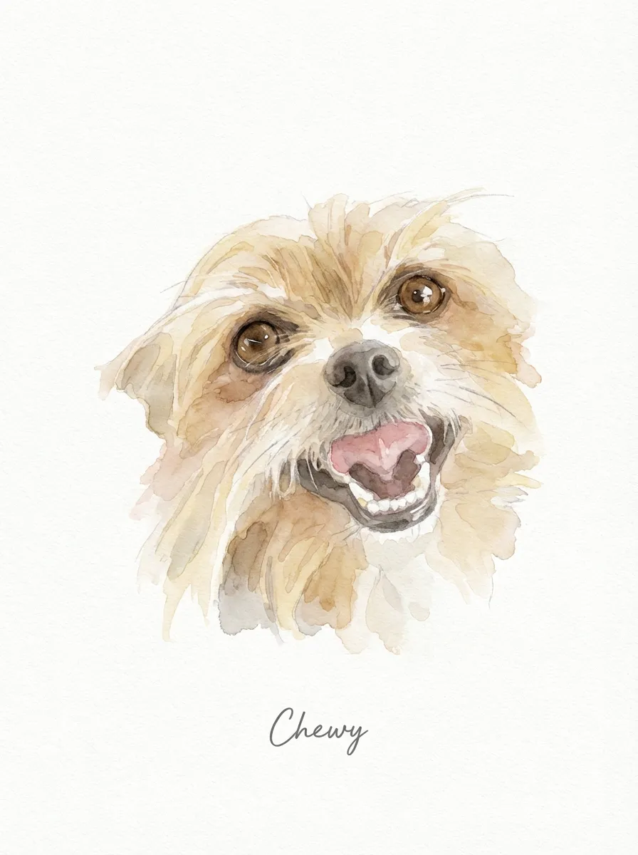 Chewy's Radiant Visage