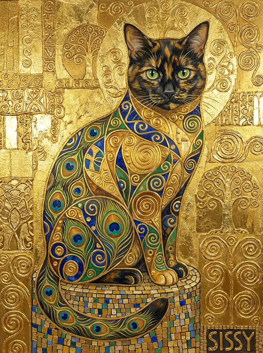 Sissy, A Gilded Portrait